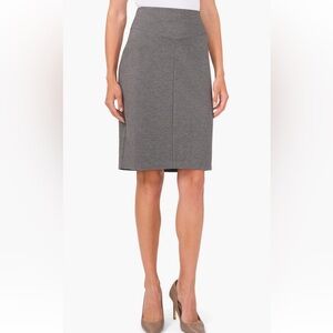 Halogen Seamed Pencil Skirt in Silver Smoke Size XX-Large NWOT